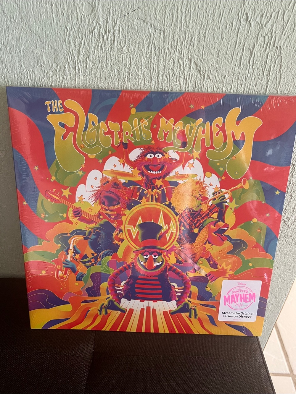 #2715**The Electric Mayhem Colorful Muppet Album Art Print
